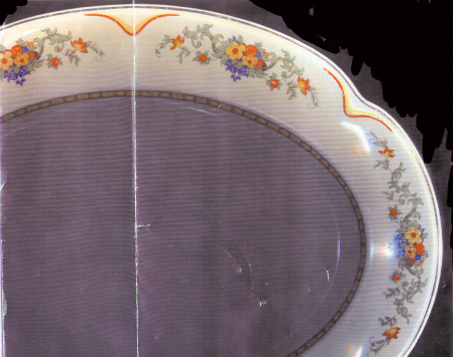 JB176 14" Oval Serving Platter by Johnson Brothers-1