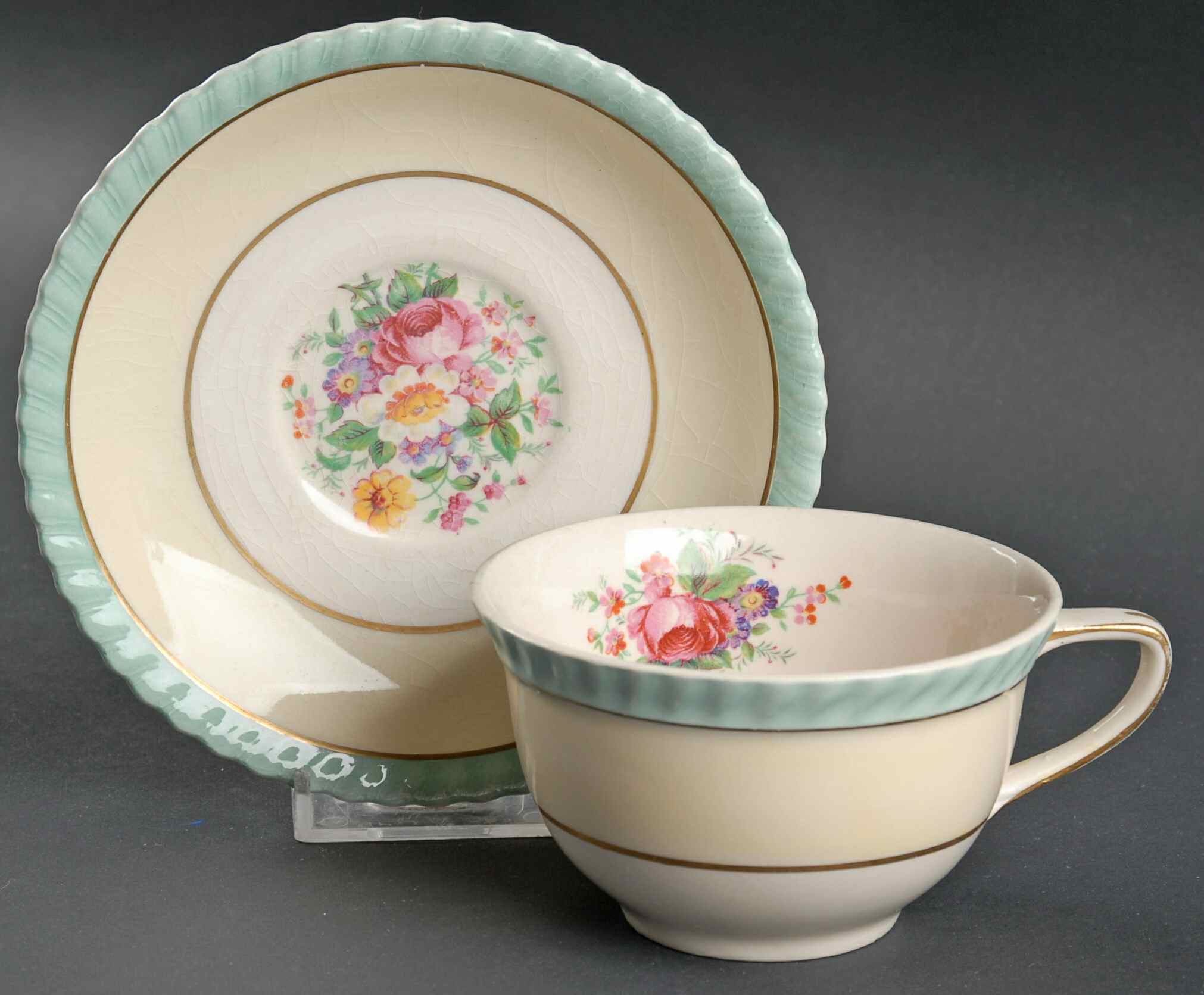 JB18 Flat Cup & Saucer Set by Johnson Brothers-1