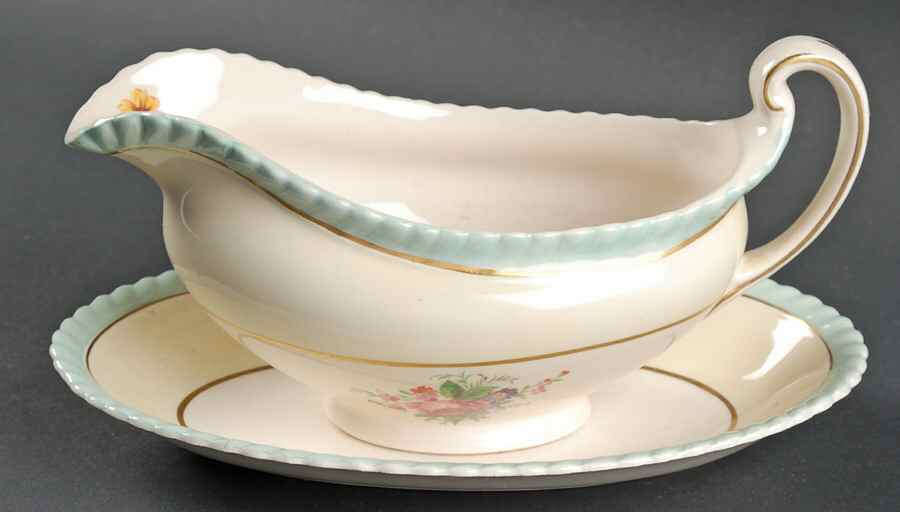 JB18 Gravy Boat & Underplate by Johnson Brothers-1