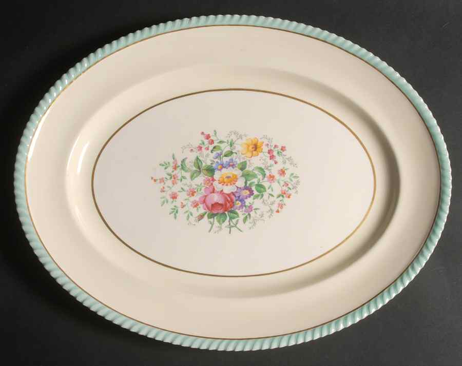JB18 16" Oval Serving Platter by Johnson Brothers-1