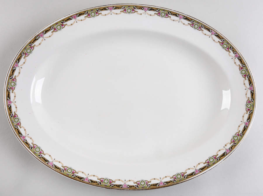 JB183 14" Oval Serving Platter by Johnson Brothers-1