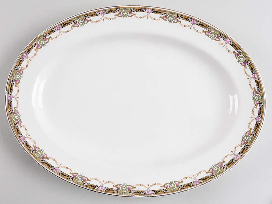 JB183 11" Oval Serving Platter by Johnson Brothers-1