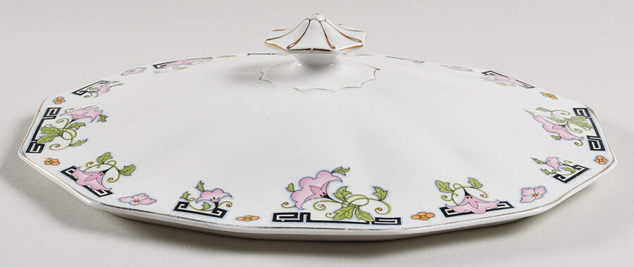 JB197 Lid for Oval Vegetable by Johnson Brothers-1