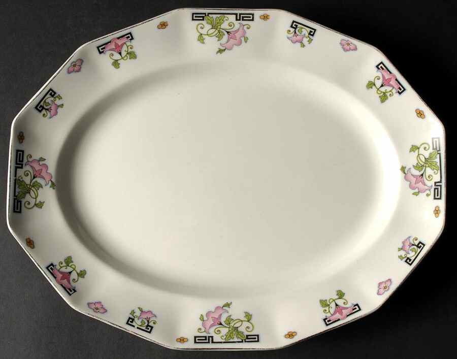 JB197 12" Oval Serving Platter by Johnson Brothers-1
