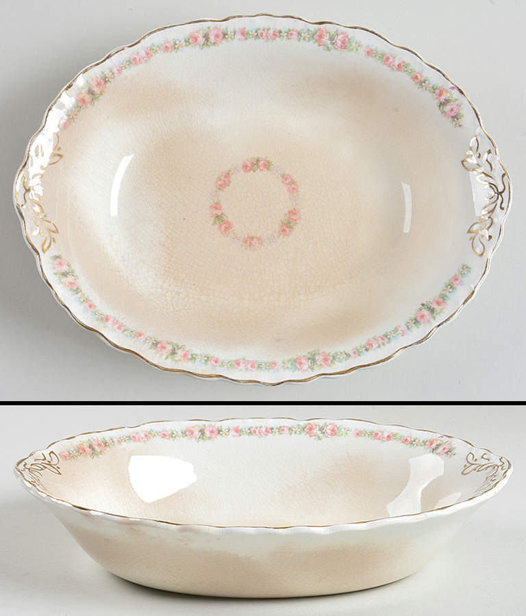 JB203 8" Oval Vegetable Bowl by Johnson Brothers-1