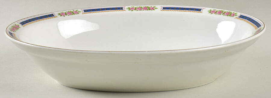 JB205 10" Oval Vegetable Bowl by Johnson Brothers-1