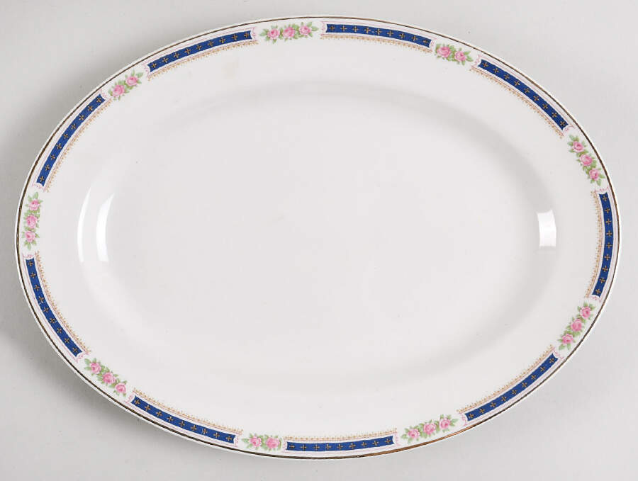 JB205 10" Oval Serving Platter by Johnson Brothers-1