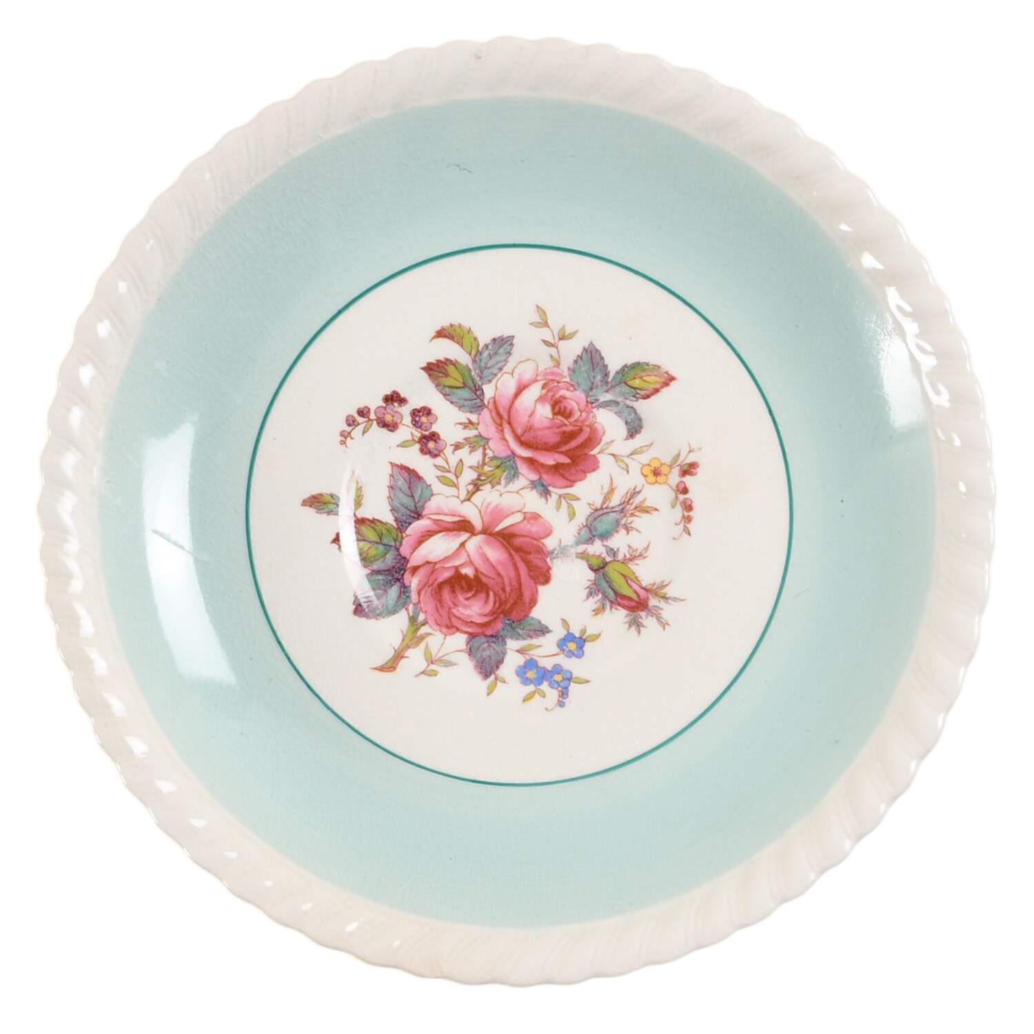 JB21 Aqua Saucer for Cream Soup Bowl by Johnson Brothers-1