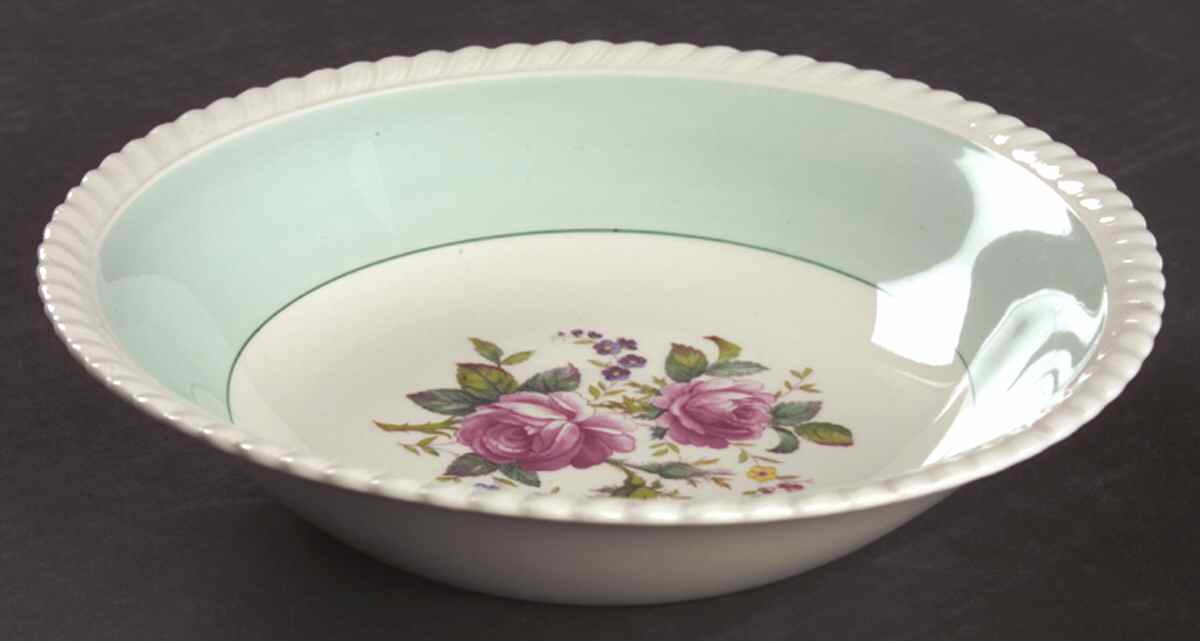 JB21 Aqua Coupe Soup Bowl by Johnson Brothers-1