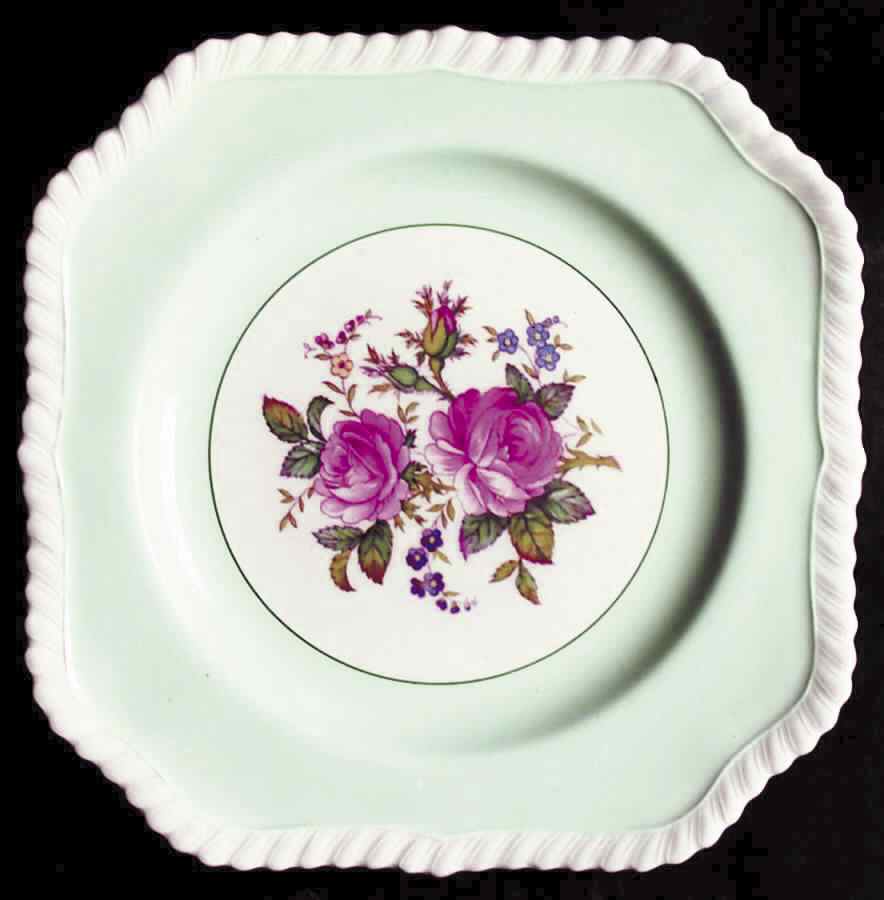 JB21 Aqua Square Salad Plate by Johnson Brothers-1