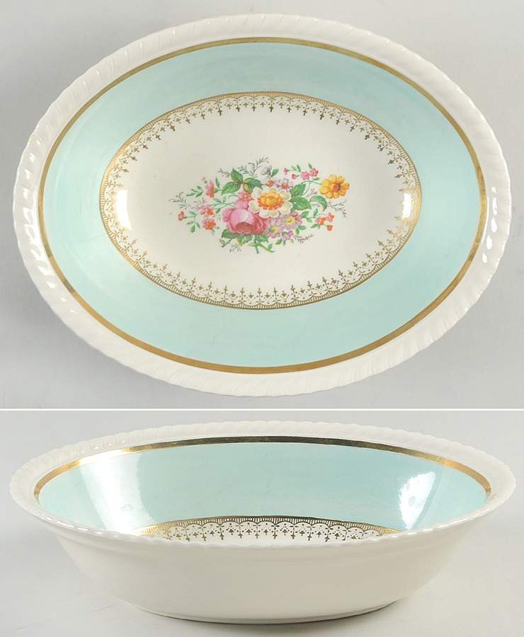 JB210 9" Oval Vegetable Bowl by Johnson Brothers-1