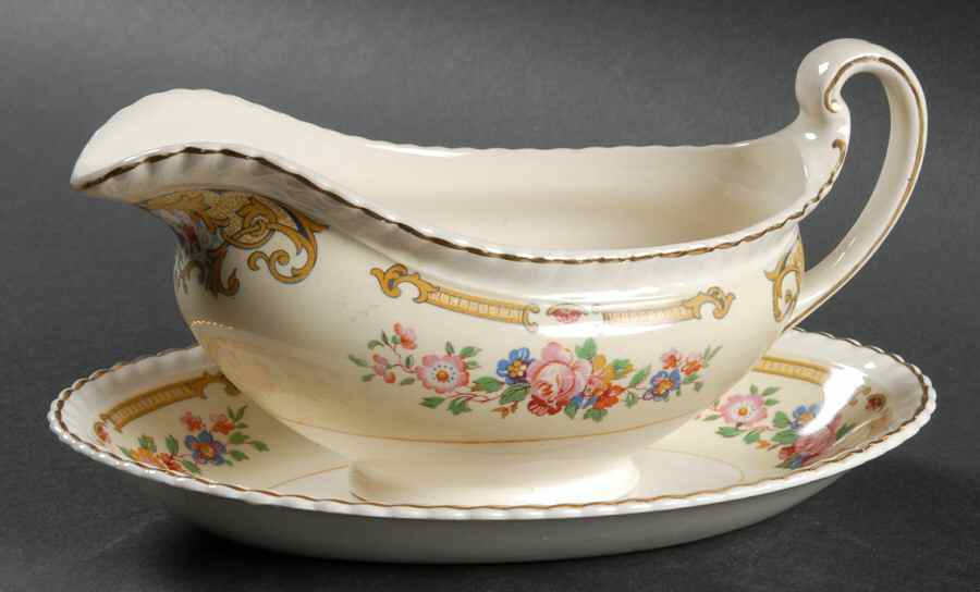 Harrow Gravy Boat & Underplate/Relish by Johnson Brothers-1