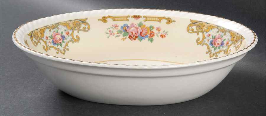 Harrow 9" Oval Vegetable Bowl by Johnson Brothers-1