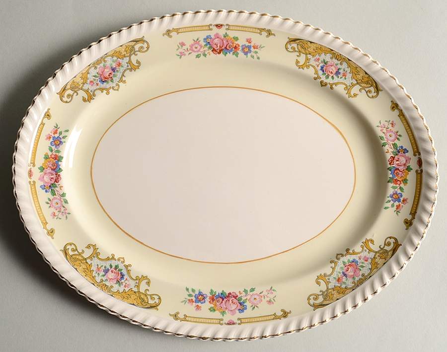 Harrow 11" Oval Serving Platter by Johnson Brothers-1