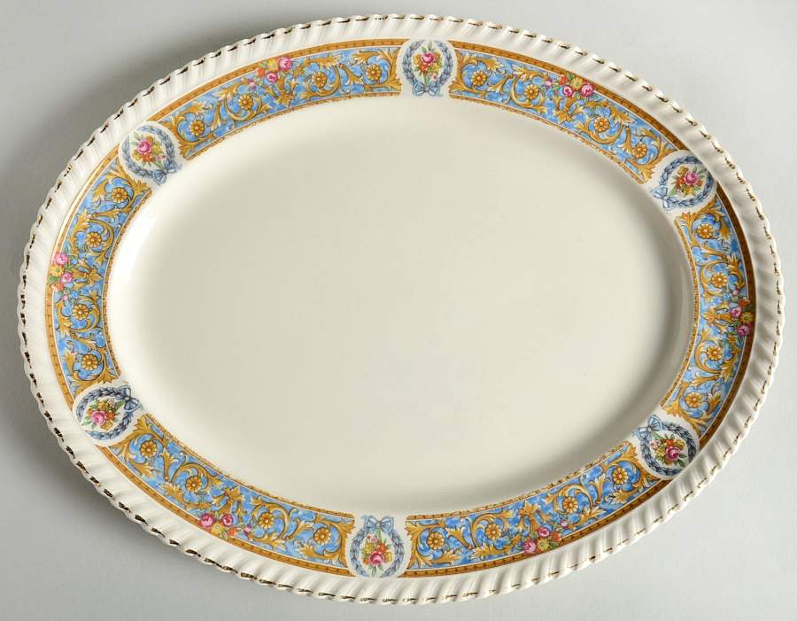 JB227 12" Oval Serving Platter by Johnson Brothers-1