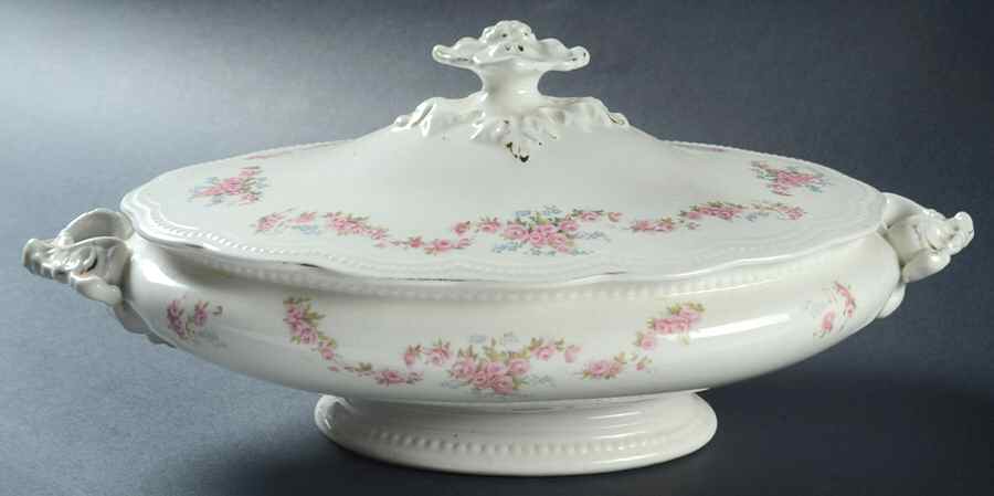 JB230 Oval Covered Vegetable by Johnson Brothers-1