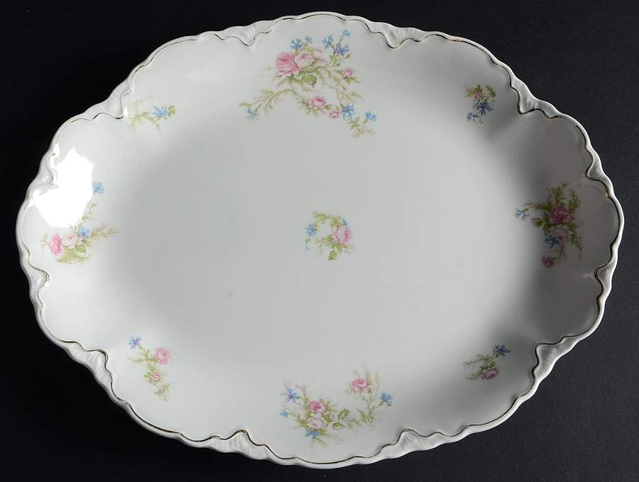 JB231 12" Oval Serving Platter by Johnson Brothers-1