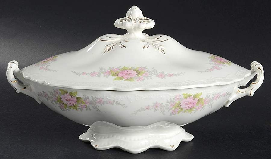 JB232 Oval Covered Vegetable by Johnson Brothers-1