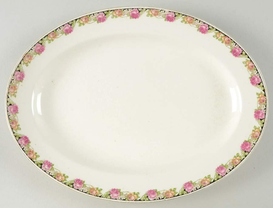 JB233 12" Oval Serving Platter by Johnson Brothers-1