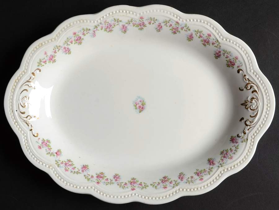 JB250 11" Oval Serving Platter by Johnson Brothers-1