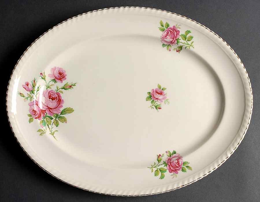 JB256 14" Oval Serving Platter by Johnson Brothers-1