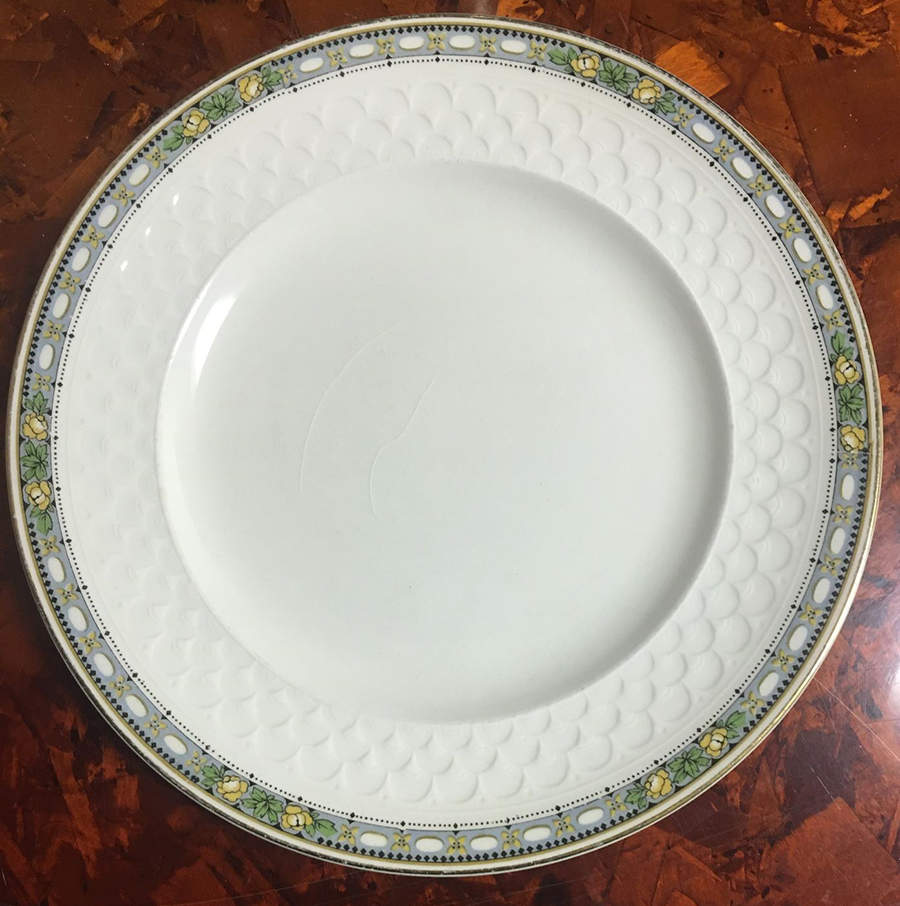 Waldorf (Yellow Roses) Luncheon Plate by Johnson Brothers-1