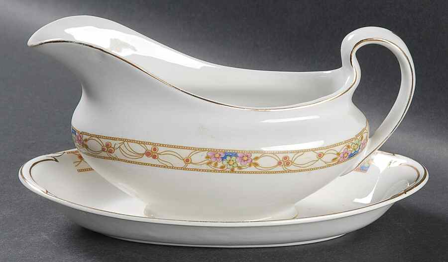 JB29 Gravy Boat & Underplate/Relish by Johnson Brothers-1