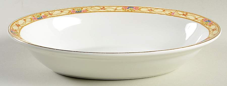 JB29 10" Oval Vegetable Bowl by Johnson Brothers-1