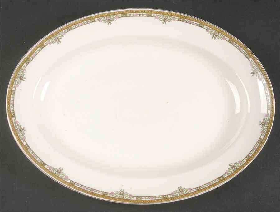 JB30 14" Oval Serving Platter by Johnson Brothers-1