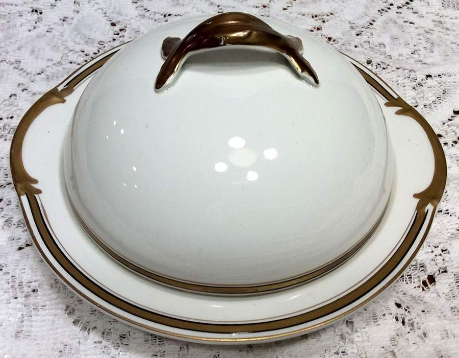 JB301 Round Covered Butter by Johnson Brothers-1