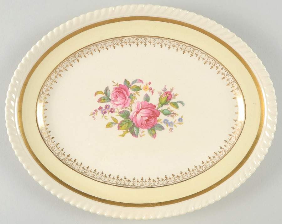 JB33 11" Oval Serving Platter by Johnson Brothers-1