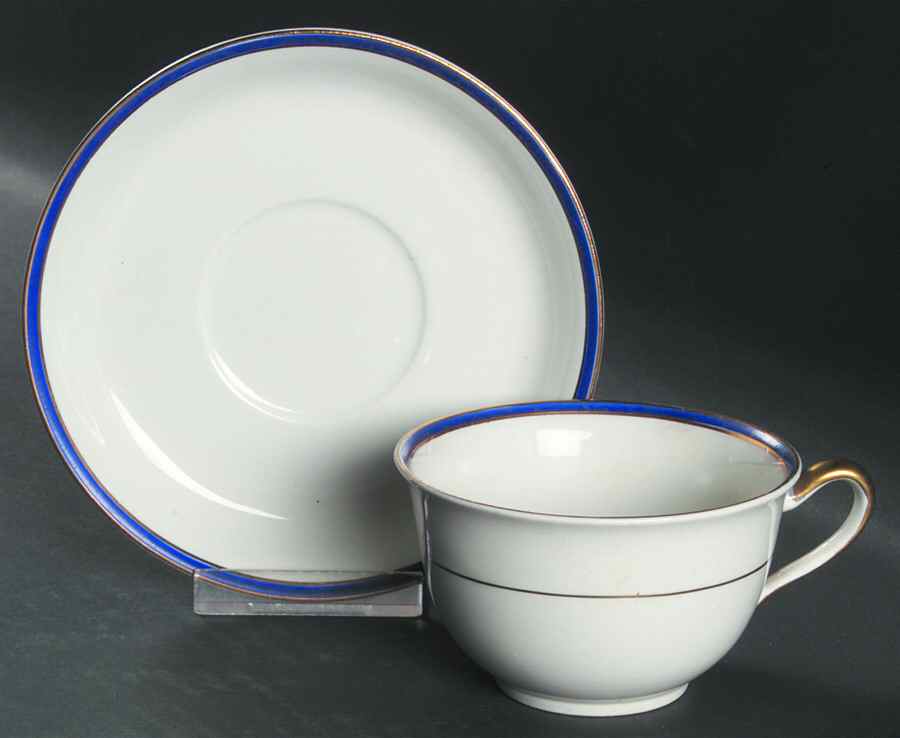 JB36 Flat Cup & Saucer Set by Johnson Brothers-1