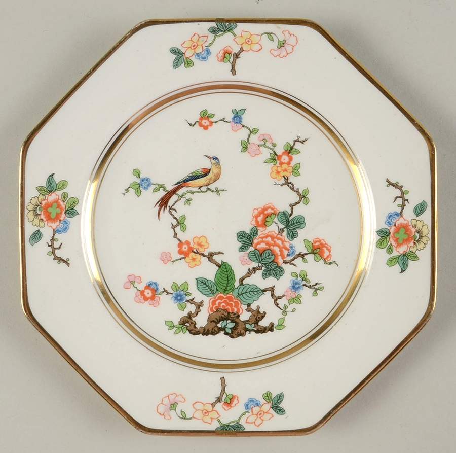 JB39 Octagonal Bread & Butter Plate by Johnson Brothers-1
