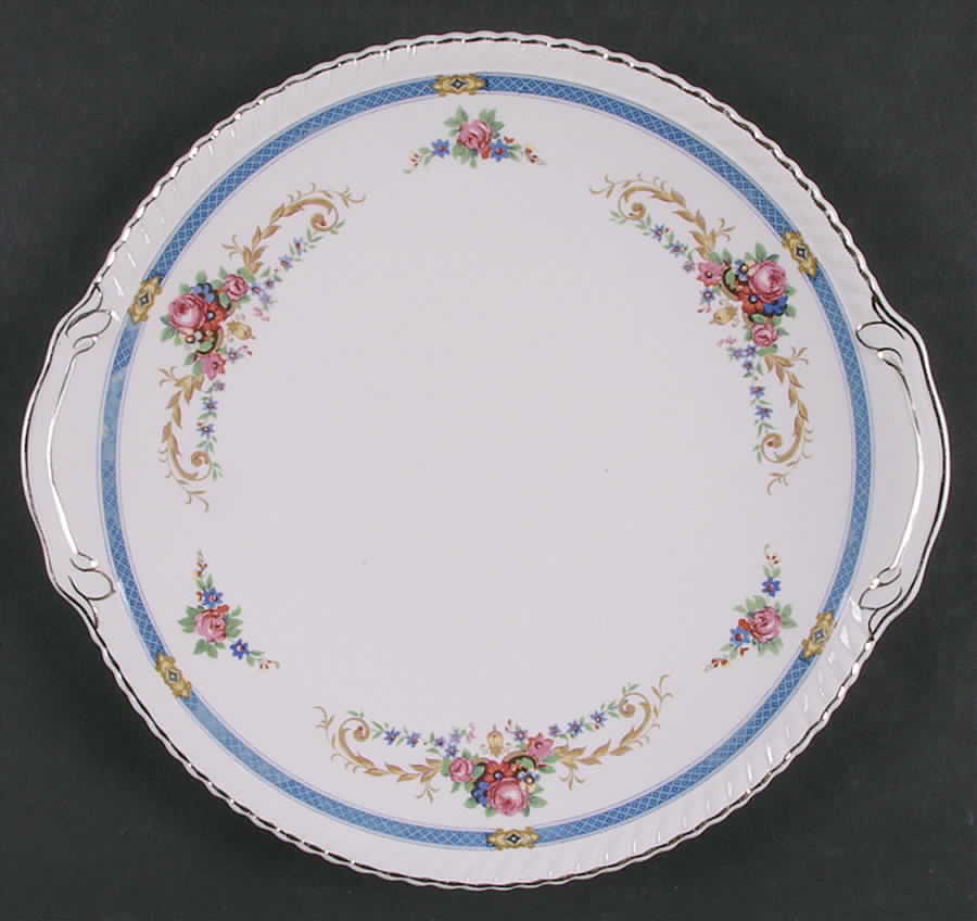 Kent Handled Cake Plate by Johnson Brothers-1