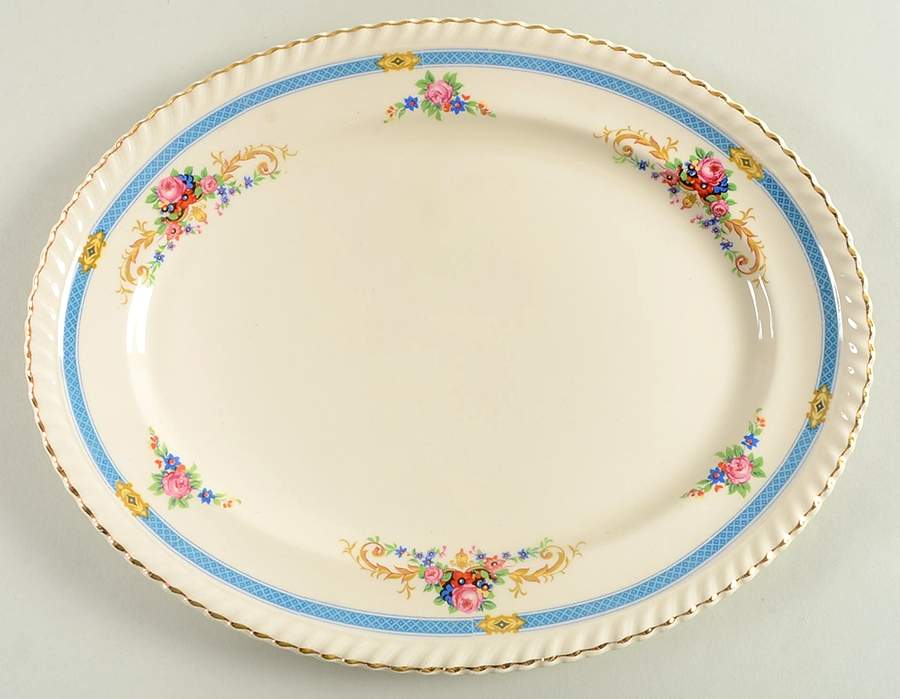 Kent 11" Oval Serving Platter by Johnson Brothers-1