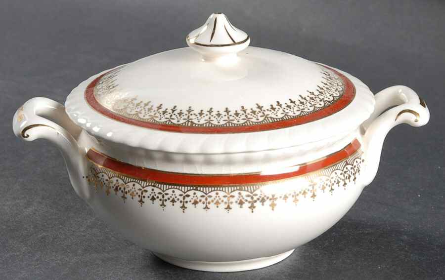 JB47 Sugar Bowl & Lid by Johnson Brothers-1