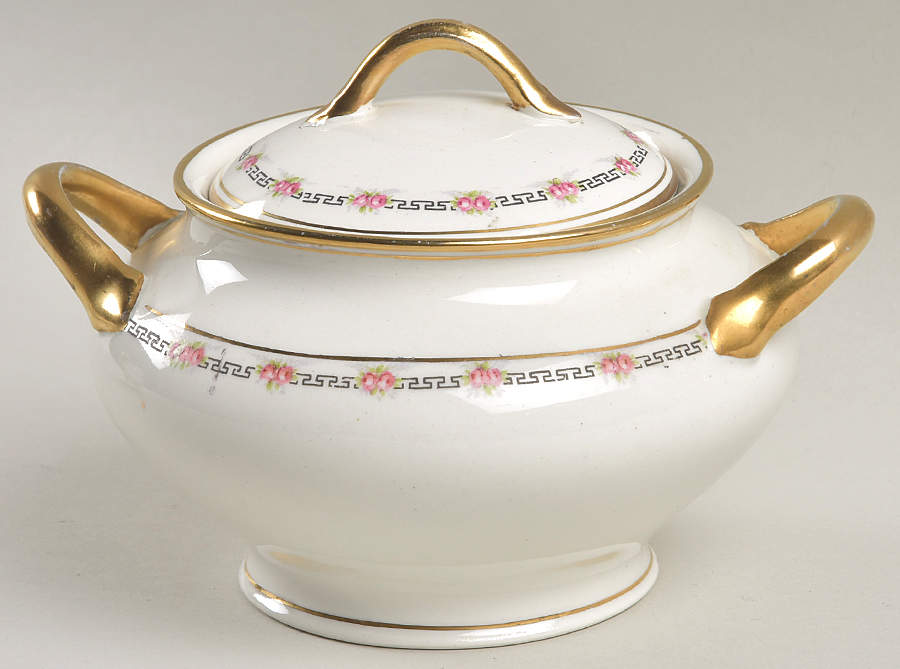 JB56 Sugar Bowl & Lid by Johnson Brothers-1