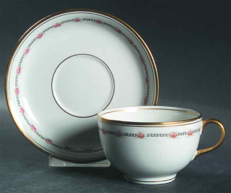 JB56 Flat Cup & Saucer Set by Johnson Brothers-1