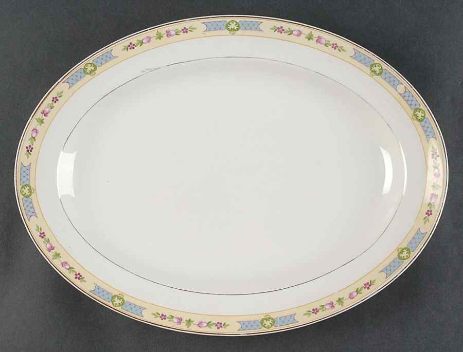 JB57 14" Oval Serving Platter by Johnson Brothers-1
