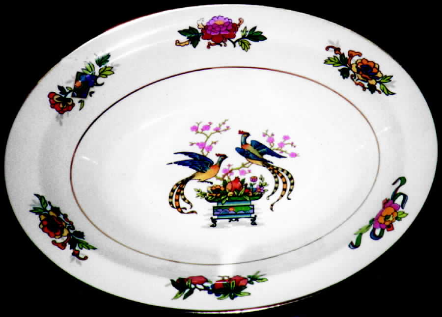 JB59 9" Oval Vegetable Bowl by Johnson Brothers-1
