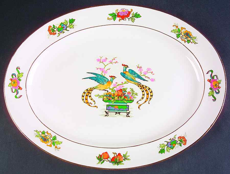 JB59 14" Oval Serving Platter by Johnson Brothers-1