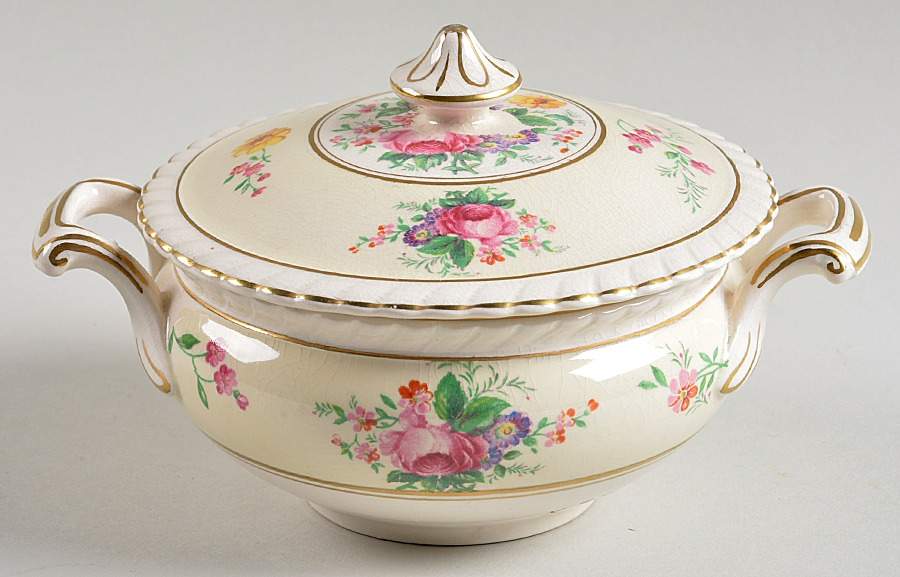 JB66 Sugar Bowl & Lid by Johnson Brothers-1