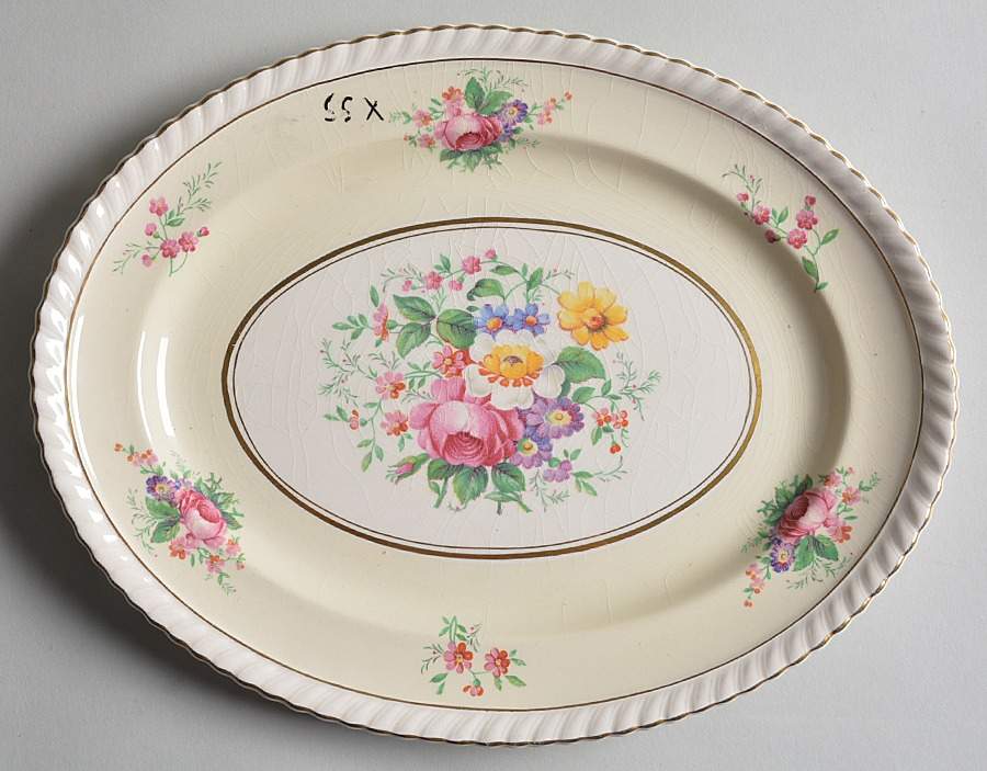 JB66 10" Oval Serving Platter by Johnson Brothers-1