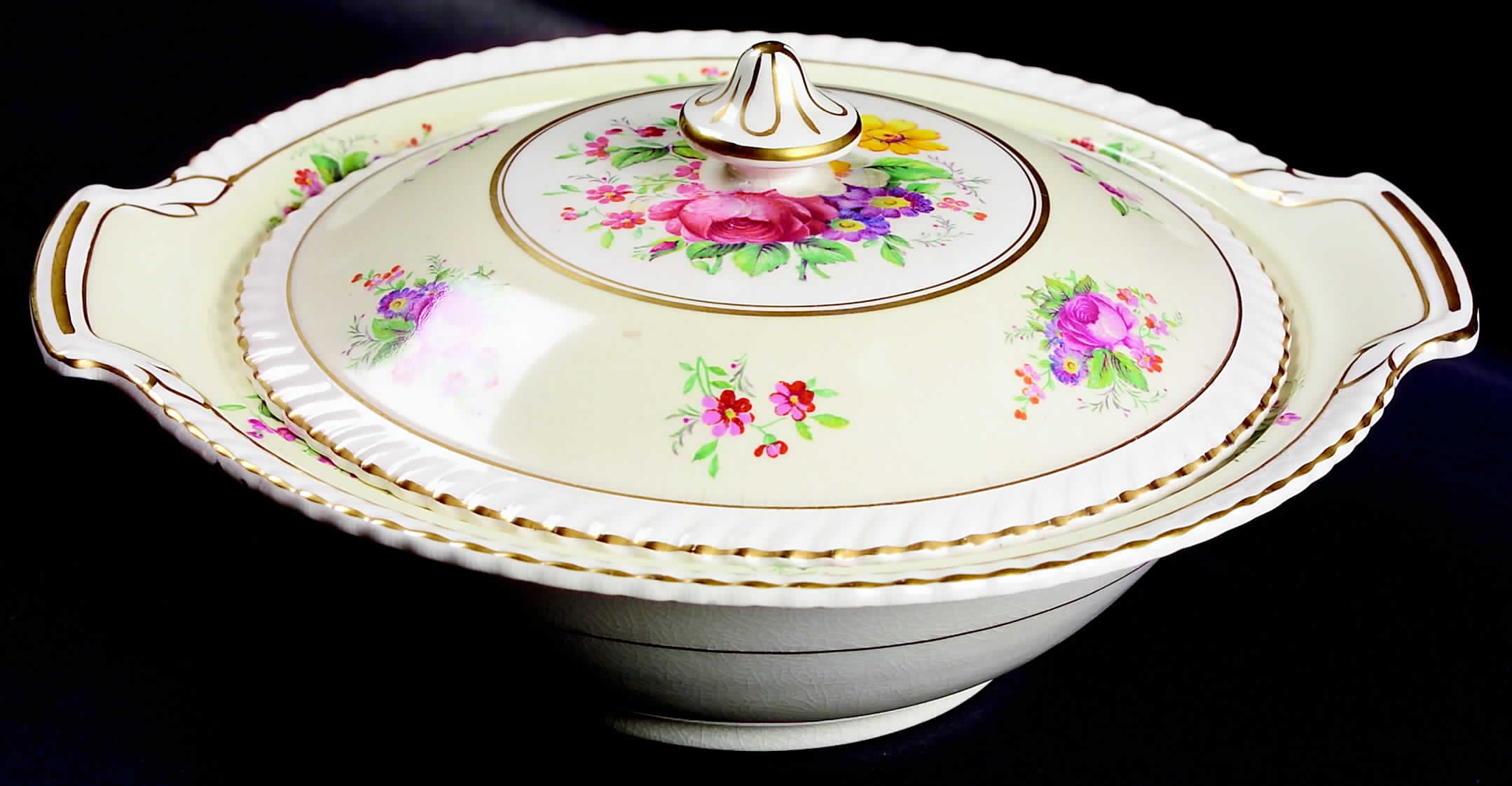 JB66 Round Covered Vegetable by Johnson Brothers-1