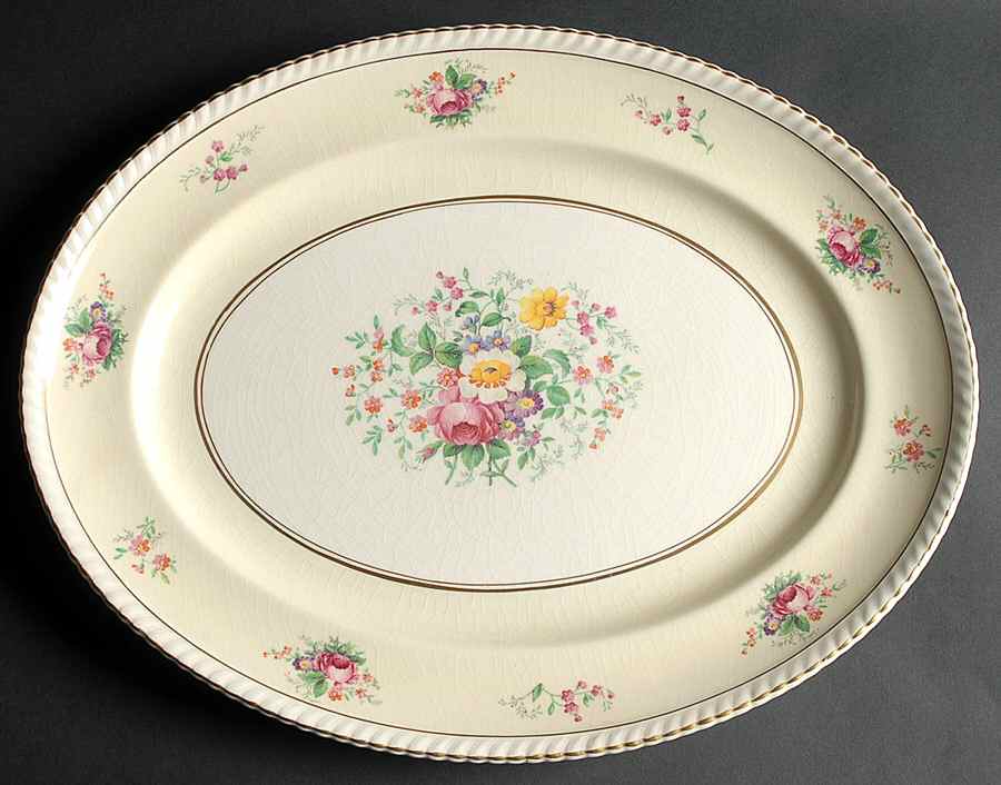 JB66 16" Oval Serving Platter by Johnson Brothers-1