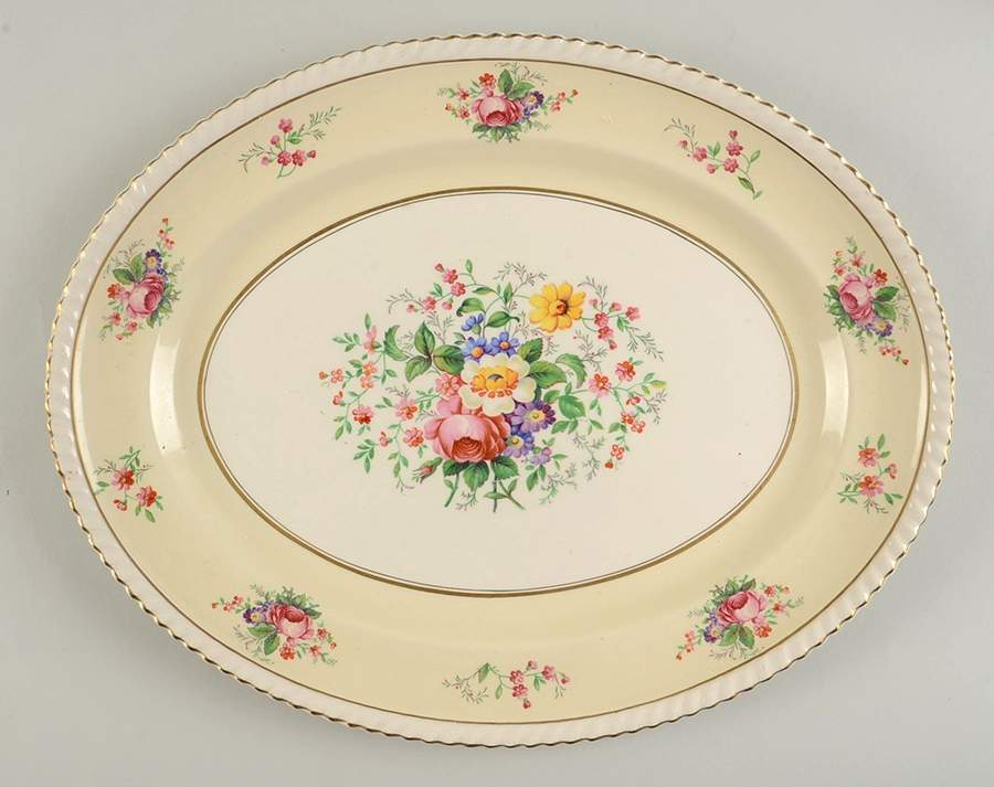 JB66 13" Oval Serving Platter by Johnson Brothers-1
