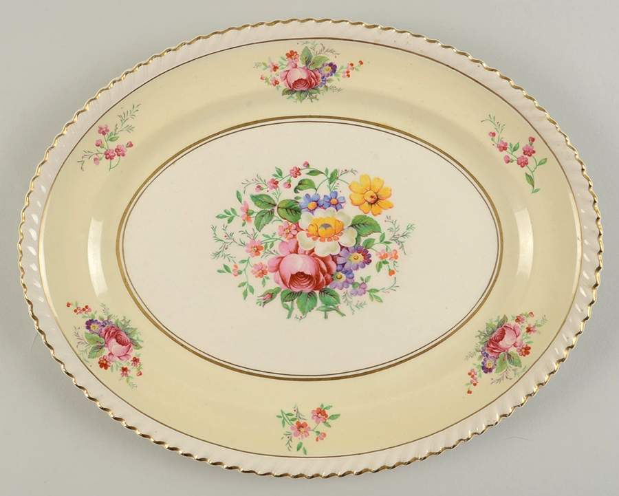 JB66 11" Oval Serving Platter by Johnson Brothers-1