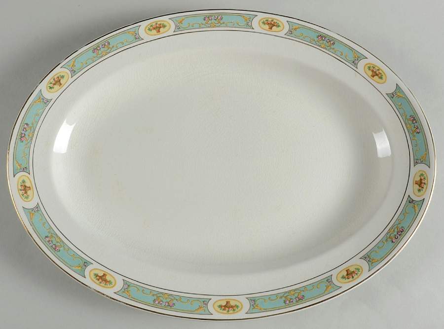 JB7 14" Oval Serving Platter by Johnson Brothers-1