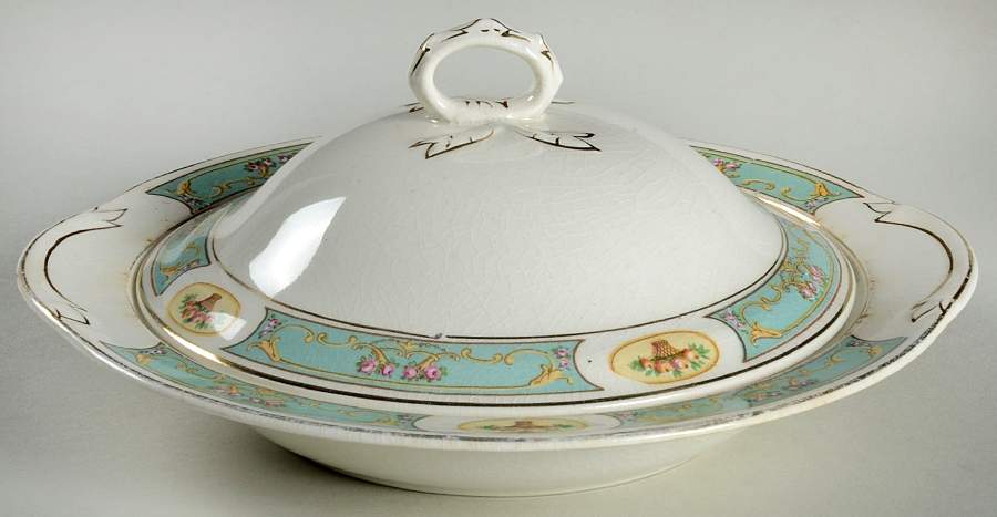 JB7 Round Covered Butter by Johnson Brothers-1