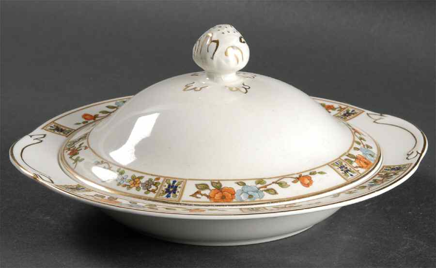 JB71 Round Covered Butter by Johnson Brothers-1